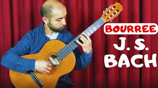 Bourree  Johann Sebastian BACH  Lute Suite in E Minor BWV 996 Plays Olgun Çakır [upl. by Sancha]