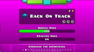 How to Beat ‘Back on Track’ in Geometry Dash  Expert Tips amp Walkthrough [upl. by Wiles]