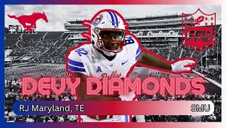 Devy Diamonds RJ Maryland TE SMU [upl. by Short]