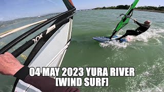 04 May 2023 YuraRiver WindSurf [upl. by Yoral604]