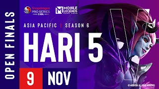 🔴 ID AP Mobile Legends Bang Bang  Snapdragon Mobile Open Finals  Season ke6  Hari 5 [upl. by Huberty]