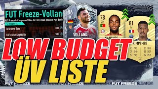 FIFA 21 Low Budget ÜV Liste mit Freeze Volland 🥶 Überteuert Verkaufen Liste für schnelle Coins [upl. by Indyc]