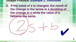 Interpreting Linear Expressions 1 2 [upl. by Mollee296]