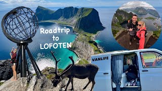 Roadtrip to LOFOTEN and NORTH NORWAY through Poland Sweden and Finland  VANLIFE [upl. by Shelba450]