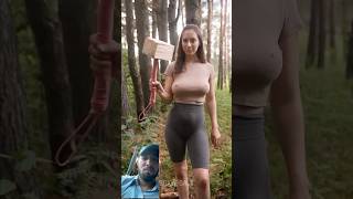 🔥🪵Wow camping ke liye shi hai comedy lifehacks survival viralshorts bushcraft outdoors [upl. by Aztinad]