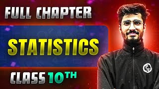 Statistics FULL CHAPTER  Class 10th Mathematics  Chapter 13  Udaan [upl. by Silbahc]