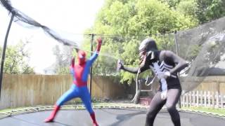 Spiderman vs Venom  Smackdown shut your mouth  Fantasy Fighting Federation [upl. by Savill184]