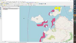 Generating Random Points with a distance of fish cages Lake Victoria QGIS [upl. by Roxine]