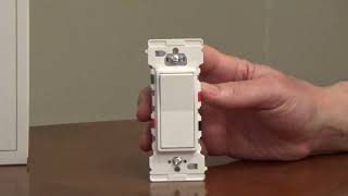 Easy to Install 3 Way Switch  Leviton Decora Edge [upl. by Ainollopa8]