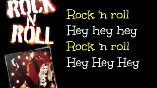 Rock N Roll  Avril Lavigne  Lyrics On Screen [upl. by Ardnnek485]