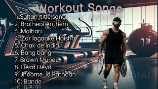 best bollywood workout songs gym song bast song for gym [upl. by Kimberli]