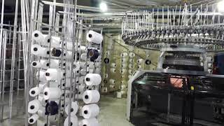 Mayerampcie Mattress fabric knitting machine [upl. by Zakaria]