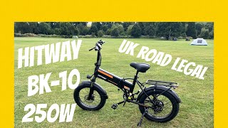 HITWAY BK10 250w Awesome Road Legal EBIKE [upl. by Carrnan]