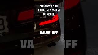 2023 BMW 530i Exhaust System Upgrade With Valve Controller  BE THE NEXT ONE🔥🚀 [upl. by Bohi]