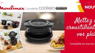 Moulinex Extra Crisp Cookeo couvercle Air Frier [upl. by Goodden]