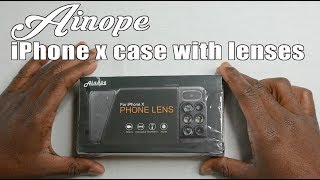 iphone x case w lens [upl. by Bogey]