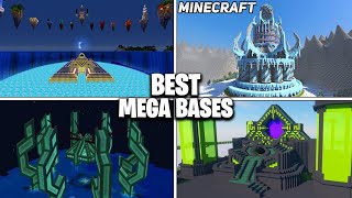 I Discovered The 10 BEST Minecraft MEGA BASES Ever Built [upl. by Edric452]