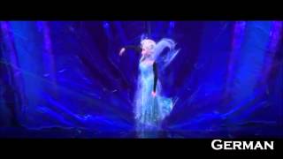 Frozen Let It go  One line multilanguage 30 languages [upl. by Cosma216]