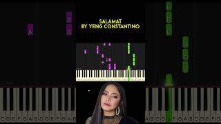 Salamat by Yeng Constantino piano cover  sheet music amp lyrics [upl. by Kcirdde988]