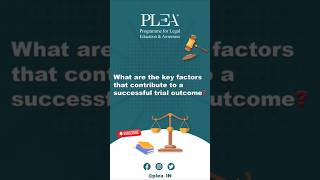 What are the key factors that contribute to a successful trial outcome Trialpreparation plea law [upl. by Rehc]