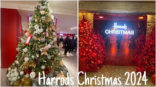 Christmas shopping 2024 at Harrods London [upl. by Raymonds520]