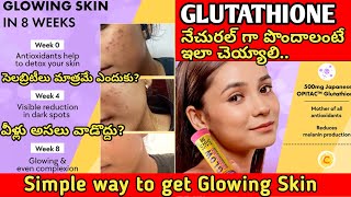 GLUTATHIONE and VITAMIN C Changed My Skin Tone in Just 30 Days  CHCINUTRIX GLOW REVIEW GOVARDHANI [upl. by Etireuqram305]