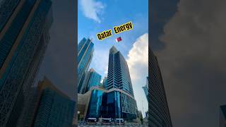 Qatar Energy Building  Doha Qatar 🇶🇦 burjkhalifa zamakhyber shortvideo shorts qatar [upl. by Kusin]