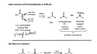 Mannich Reaction to Synthesize Vinyl Ketones [upl. by Ahsam]