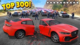 TOP 300 FUNNIEST FAILS IN GTA 5 Part 6 [upl. by Nalda]