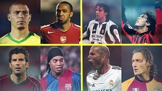 Legendary Old Football Skills Show  RonaldoDinhoTottiHenryKakaZidane amp more  HD [upl. by Gregory]