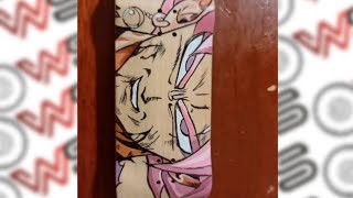 DragonBall Super SSJ Rose HAND PAINTED DECAL By WeSkate [upl. by Radford531]