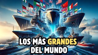 ¡BESTIAS Estos son los BARCOS que más destacan del MUNDO [upl. by Pilihp702]