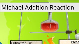 Michael addition reaction MPHARM pharmaceutical chemistry [upl. by Ssalguod976]