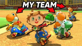 I Carried a 4v4 Team in Competitive Mario Kart 8 Deluxe [upl. by Eanat173]