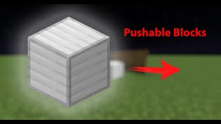 I Added Pushable Blocks to Minecraft [upl. by Suedaht]