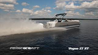 Princecraft 2019  Vogue 27 XT Ponton  Pontoon [upl. by Anselmi]