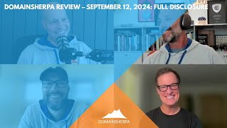 Full Disclosure Should Domain Name Sales Be Public  DomainSherpa Podcast  September 12 2024 [upl. by Annie]