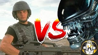 Starship Troopers vs Xenomorphs  Who Wins [upl. by Ativahs697]