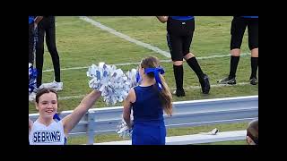 SMS Football CHEER 1st Home Game GO BLUE STREAKS [upl. by Llerraf534]