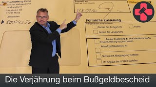 Die Verjährung beim Bußgeldbescheid  EXPERTEHILFT mit Rechtsanwalt Frank Hannig [upl. by Bunni]