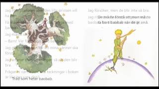 Ljudbok Den lille prinsen kapitel 5 Baobabträd [upl. by Katharyn]