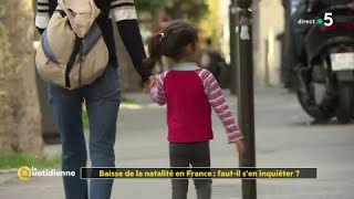 Baisse de la natalité en France  fautil sen inquiéter [upl. by Haughay]