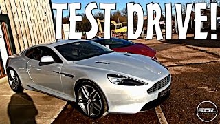 ASTON MARTIN VIRAGE TEST DRIVE EPIC CAR [upl. by Wheelwright]