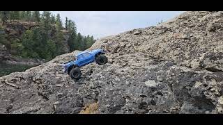 AXIAL SCX6 BONUS VIDEO KILLED STEEP LINES [upl. by Arorua]