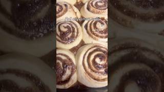 Fall cinnamon rolls 🤎 bakingvlogcinnamonrollsbread [upl. by Akiraa]