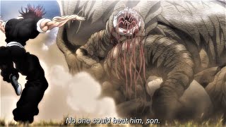 Hanma Yujiro Vs African Monster Elephant  Hanma Baki Son of Ogre Episode 01 English Subbed [upl. by Krahmer593]