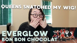 MV REACTION  EVERGLOW 에버글로우 quot봉봉쇼콜라 Bon Bon Chocolatquot [upl. by Juana]