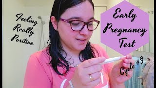 Live Pregnancy Test at 7 Dpo  Super Early Pregnancy Test  TTC Baby 2 [upl. by Harriot930]