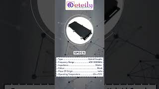 Eteily 600 3800mhz 33 Rf High Quality Hybrid Coupler 698 2700mhz 33 Hybrid Combiner [upl. by Nylatsirk253]