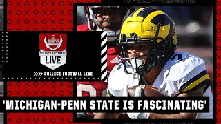 MichiganPenn State is the running back matchup of the WEEK  Greg McElroy  College Football Live [upl. by Ninnetta]